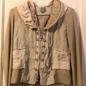 Solo Moda Lightweight Tan Jacket